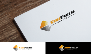 Logo Design by DoMadic for SunField Electric Inc. | Design: #17696561