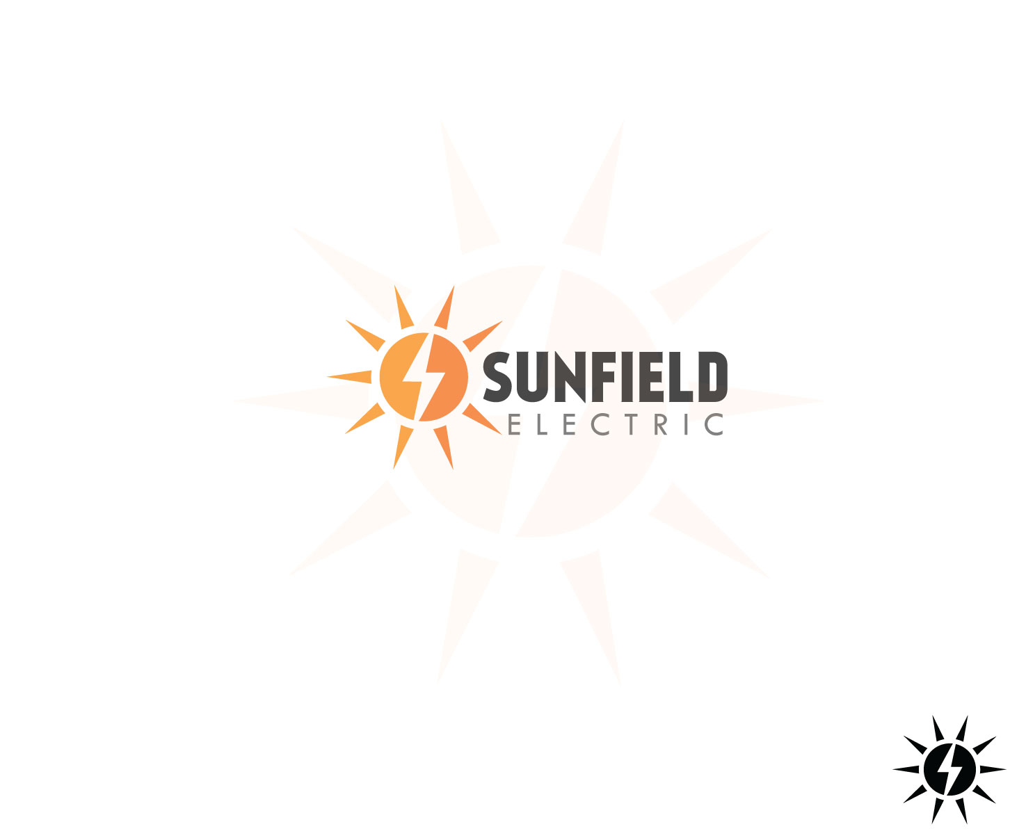 Diseño de Logo por MAK45 para SunField Electric Inc. | Diseño #17688562