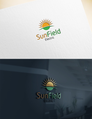 Logo Design by Deep Night for SunField Electric Inc. | Design: #17627315
