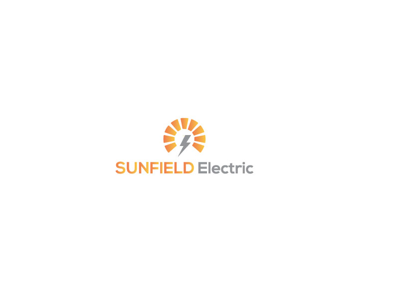 Logo Design by blueCreative2 for SunField Electric Inc. | Design #17643081
