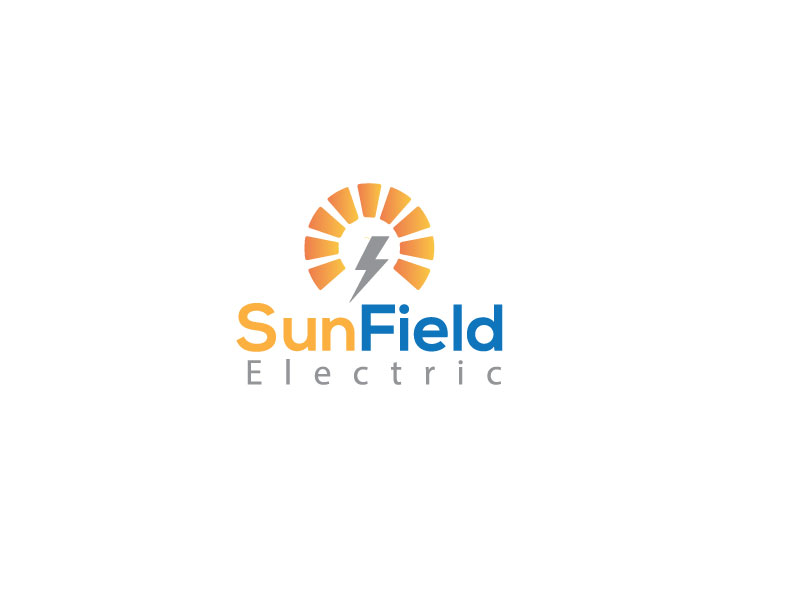 Logo Design by blueCreative2 for SunField Electric Inc. | Design #17643181
