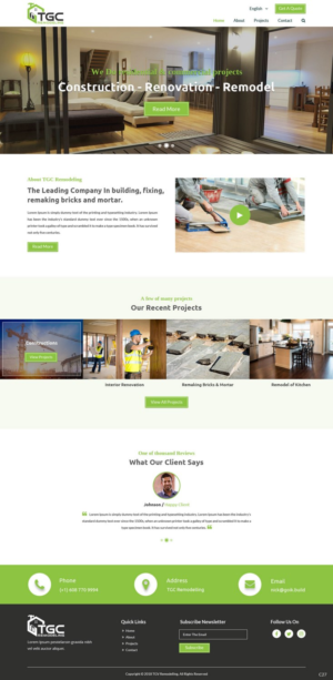 Web Design by pb for Wilson Care Group | Design: #17636263