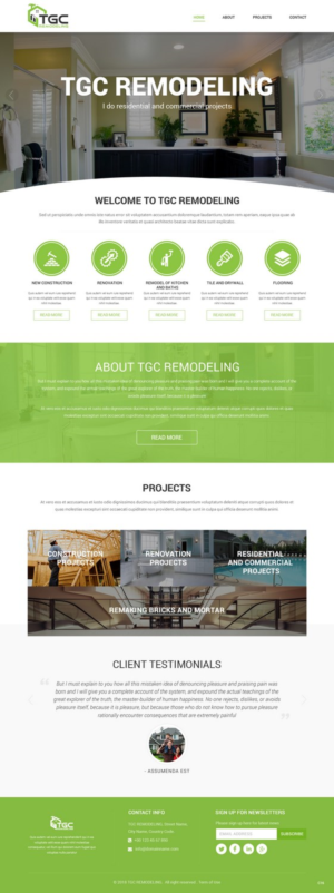 Web Design by pb for Wilson Care Group | Design: #17649583