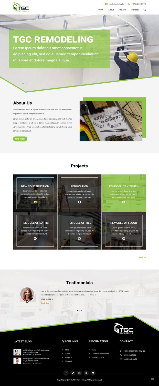 Web Design by pb for Wilson Care Group | Design #17649585