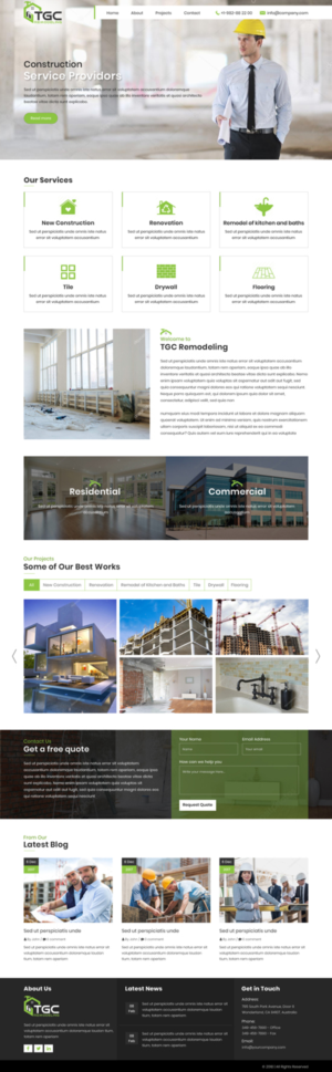 Web Design by Sujit Banerjee for Wilson Care Group | Design: #17658569