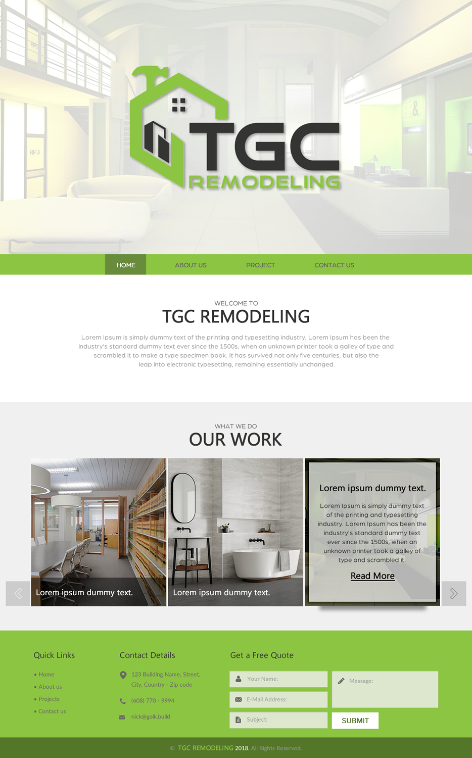 Web Design by rightway for Wilson Care Group | Design #17651360