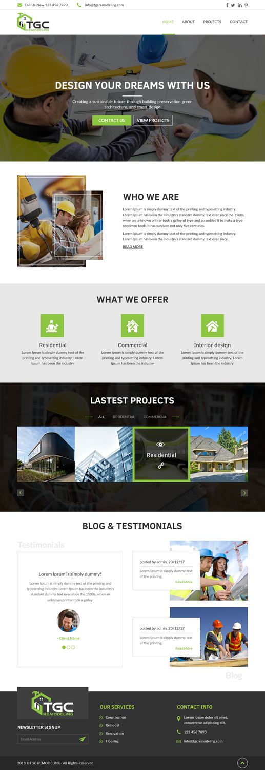 Web Design by rightway for Wilson Care Group | Design #17651369