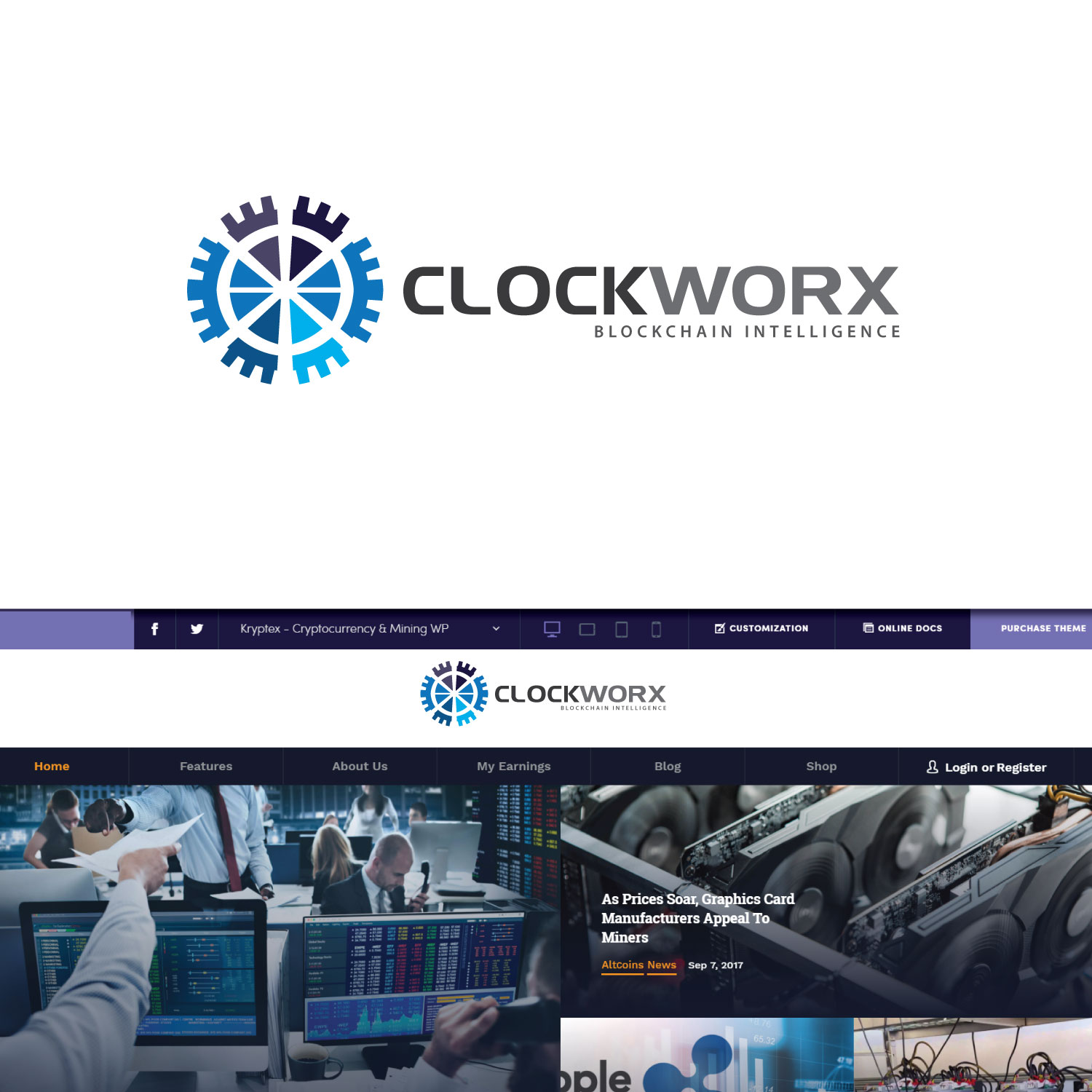 Logo Design by concepts for ClockWorX | Design #17773455