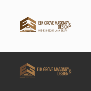 Logo Design by Anca V. for Elk Grove Masonry & Design, Inc. | Design: #17674436