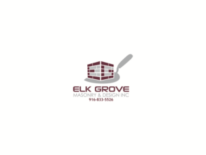 Logo Design by rastf2day for Elk Grove Masonry & Design, Inc. | Design: #17666390