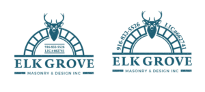Logo Design by ZAR-PK for Elk Grove Masonry & Design, Inc. | Design: #17659867