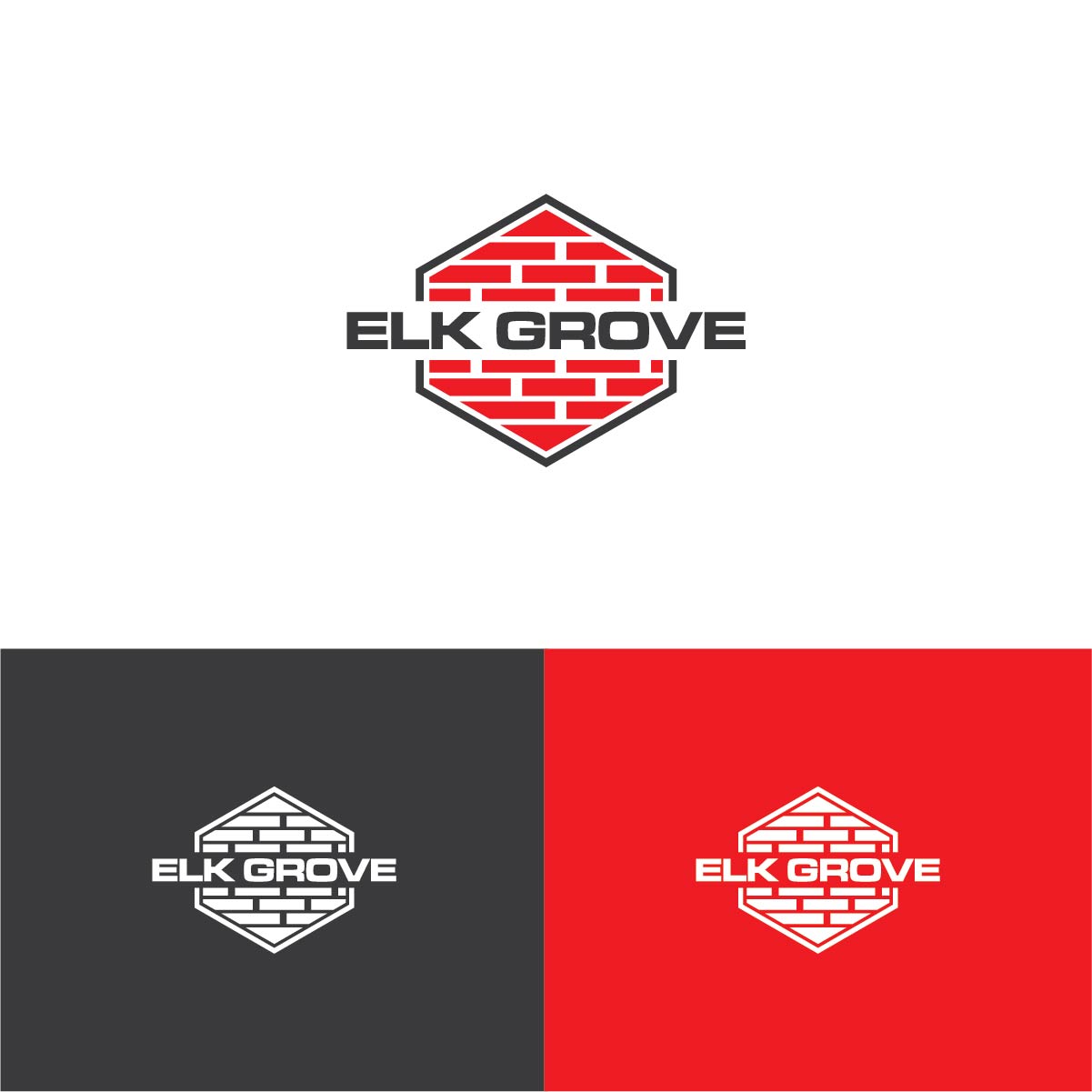 Logo Design by Deziners Zone for Elk Grove Masonry & Design, Inc. | Design #17646624