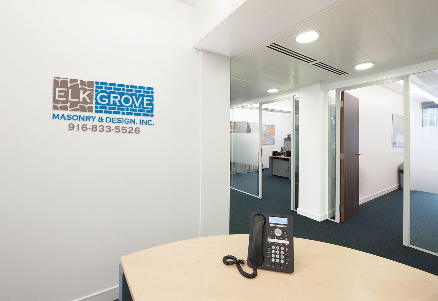 Logo Design by Deziners Zone for Elk Grove Masonry & Design, Inc. | Design #17648425