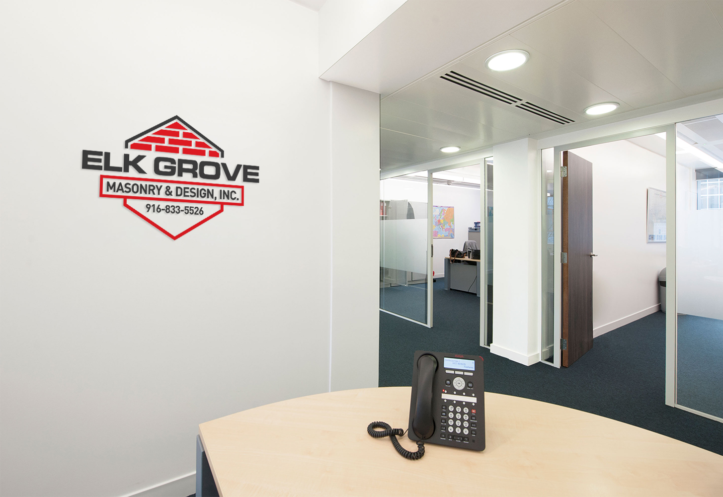 Logo Design by Deziners Zone for Elk Grove Masonry & Design, Inc. | Design #17648428