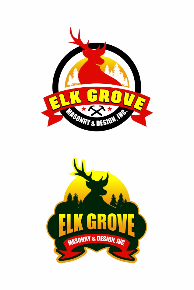 Logo Design by pa2pat for Elk Grove Masonry & Design, Inc. | Design #17628032