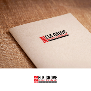 Elk Grove Masonry & Design, Inc.- 916-833-5526-Lic # 662741-The name and phone number is the most important part of the logo-the license number would be required for vehicles- | Logo Design by DesignDUO