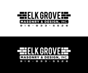 Logo Design by creatonymous for Elk Grove Masonry & Design, Inc. | Design: #17626752