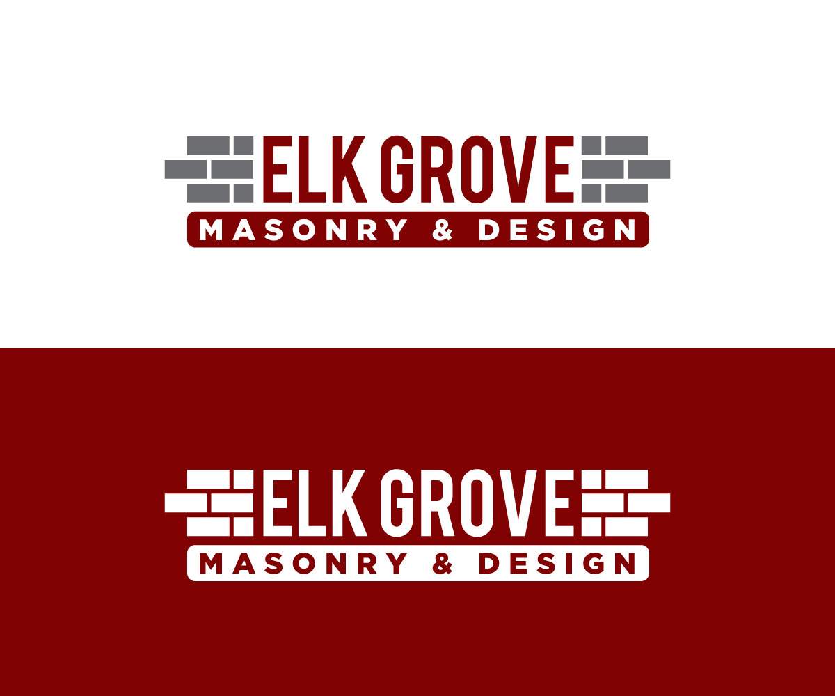 Logo Design by creatonymous for Elk Grove Masonry & Design, Inc. | Design #17627541