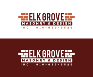 Logo Design by creatonymous for Elk Grove Masonry & Design, Inc. | Design: #17627544