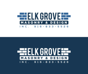 Logo Design by creatonymous for Elk Grove Masonry & Design, Inc. | Design: #17627545