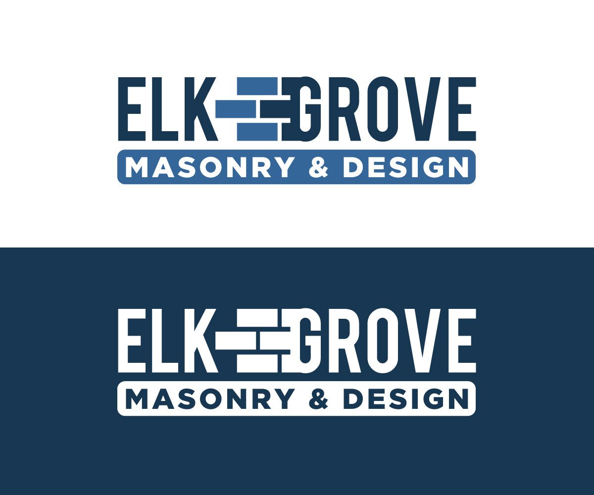 Logo Design by creatonymous for Elk Grove Masonry & Design, Inc. | Design #17627739