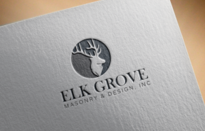 Logo Design by carabuenaeffect for Elk Grove Masonry & Design, Inc. | Design: #17683449
