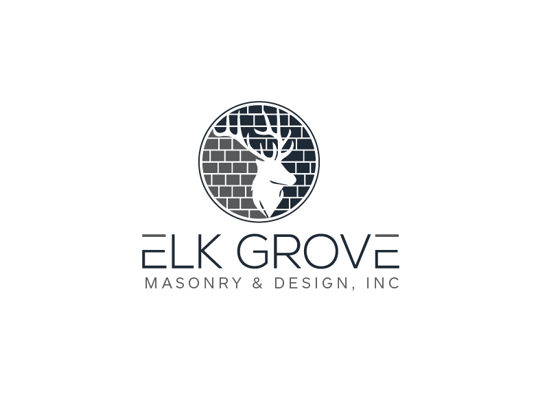 Logo Design by carabuenaeffect for Elk Grove Masonry & Design, Inc. | Design #17688111
