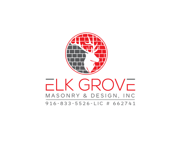 Logo Design by carabuenaeffect for Elk Grove Masonry & Design, Inc. | Design #17717019