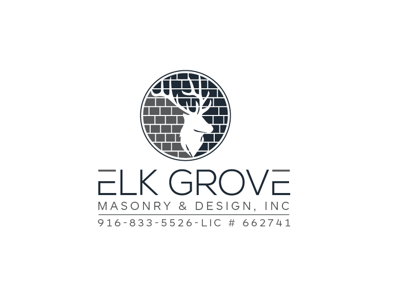 Logo Design by carabuenaeffect for Elk Grove Masonry & Design, Inc. | Design #17717020