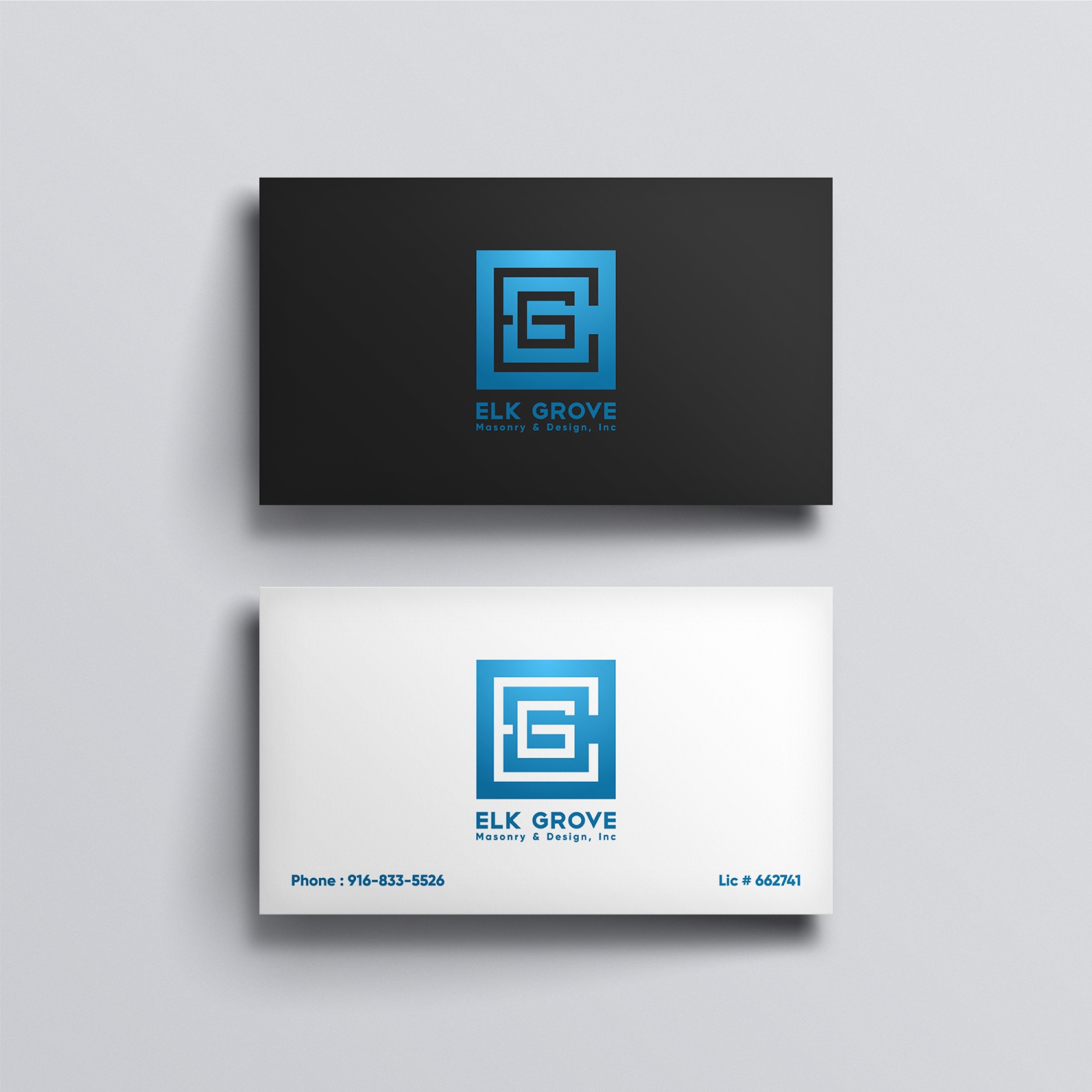 Logo Design by aquabomb26 for Elk Grove Masonry & Design, Inc. | Design #17640040