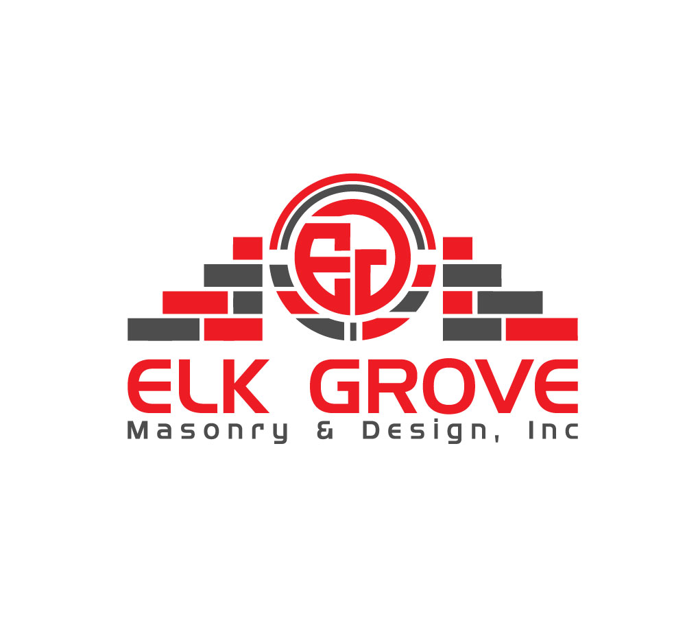 Logo Design by rocklee for Elk Grove Masonry & Design, Inc. | Design #17646861