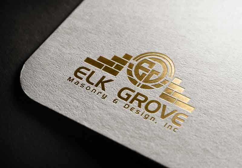 Logo Design by rocklee for Elk Grove Masonry & Design, Inc. | Design #17646863