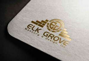 Logo Design by rocklee for Elk Grove Masonry & Design, Inc. | Design: #17646863
