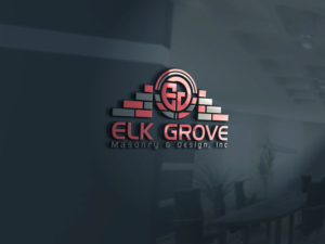 Logo Design by rocklee for Elk Grove Masonry & Design, Inc. | Design: #17646864