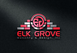 Logo Design by rocklee for Elk Grove Masonry & Design, Inc. | Design: #17646865