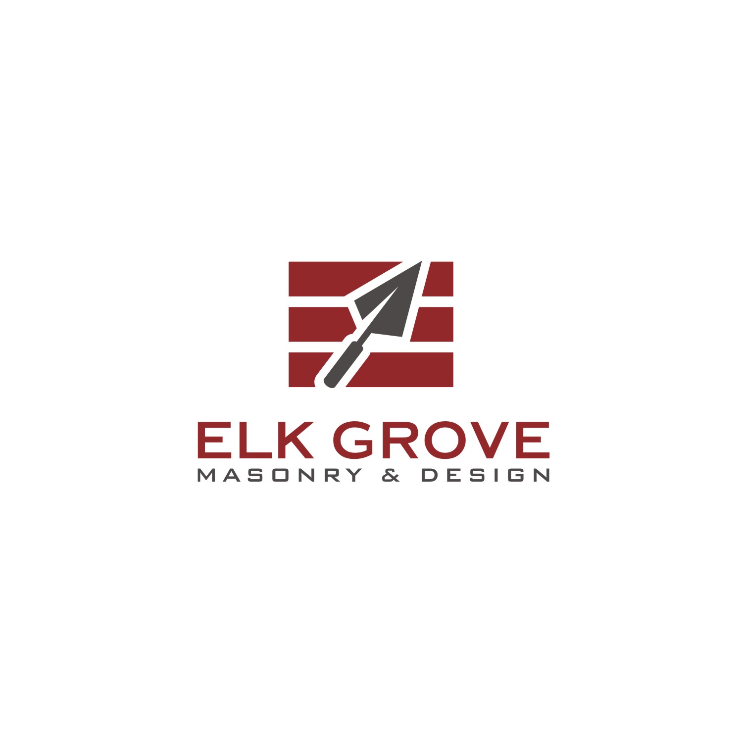 Logo Design by Sushma for Elk Grove Masonry & Design, Inc. | Design #17632429