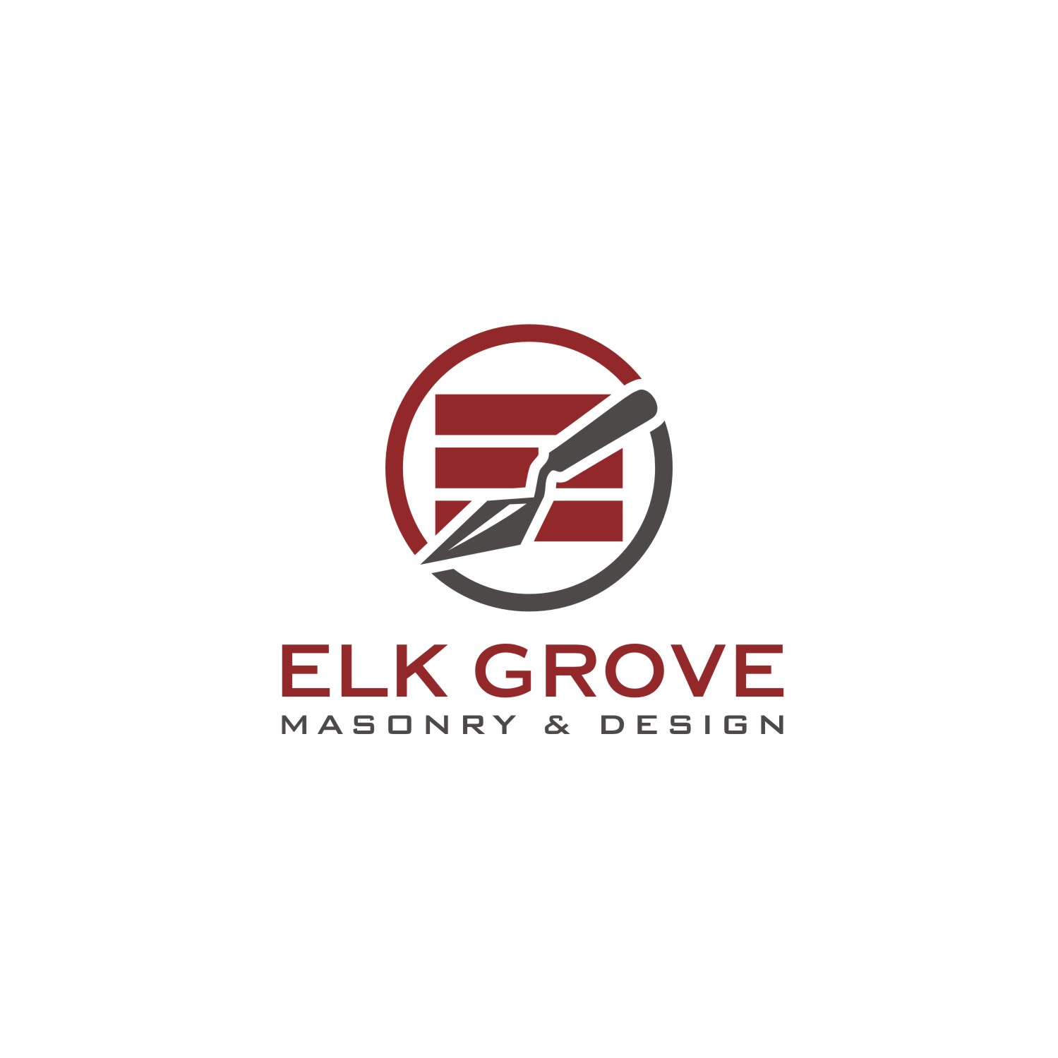Logo Design by Sushma for Elk Grove Masonry & Design, Inc. | Design #17632840