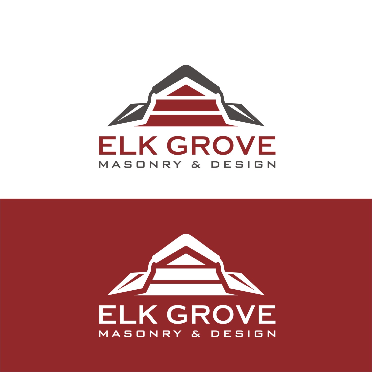 Logo Design by Sushma for Elk Grove Masonry & Design, Inc. | Design #17639440