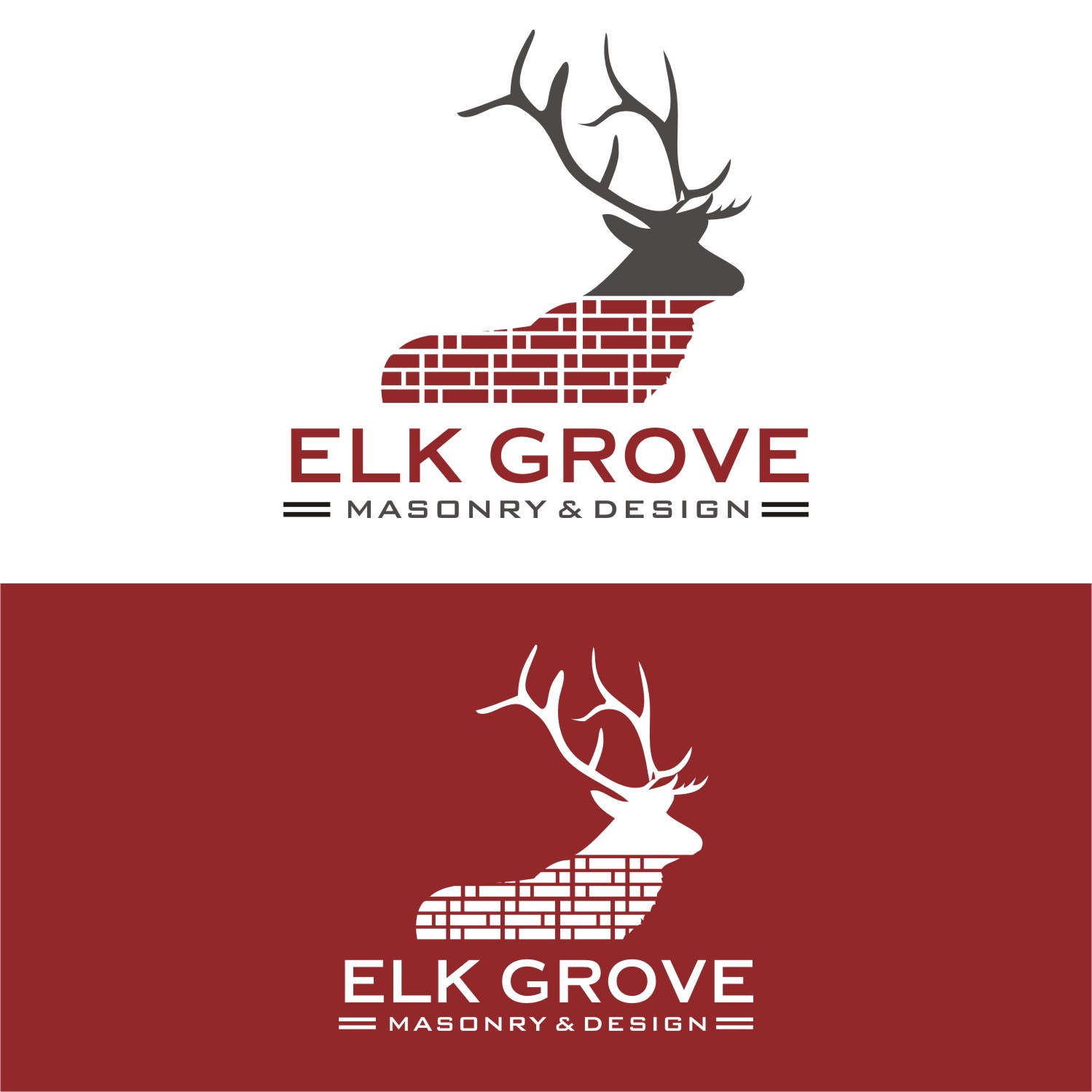 Logo Design by Sushma for Elk Grove Masonry & Design, Inc. | Design #17647785