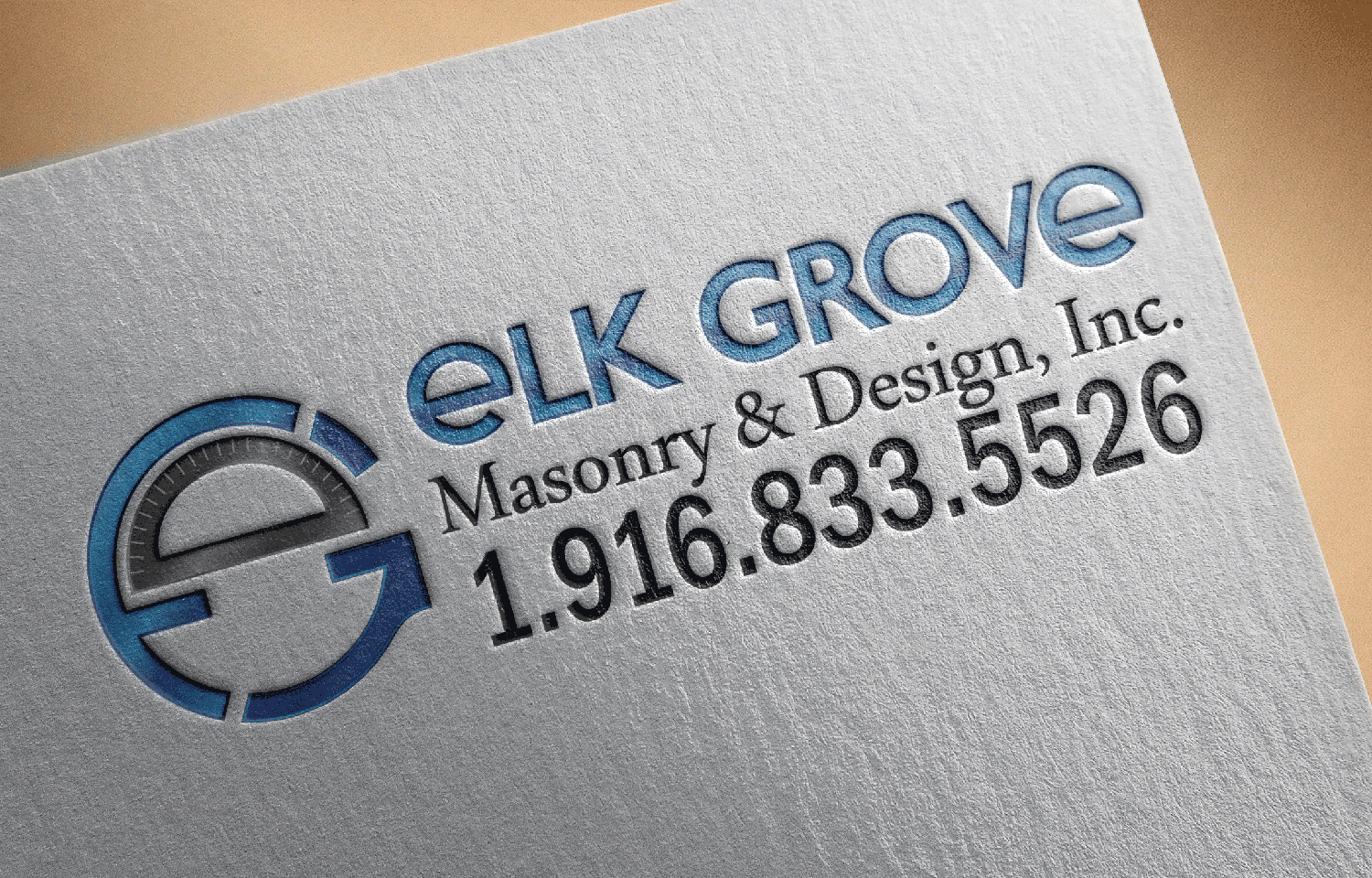 Logo Design by Ryan 76 for Elk Grove Masonry & Design, Inc. | Design #17651133