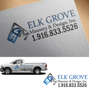 Logo Design by Ryan 76 for Elk Grove Masonry & Design, Inc. | Design: #17652527