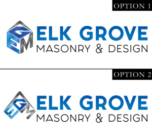 Logo Design by Ryan 76 for Elk Grove Masonry & Design, Inc. | Design: #17653203