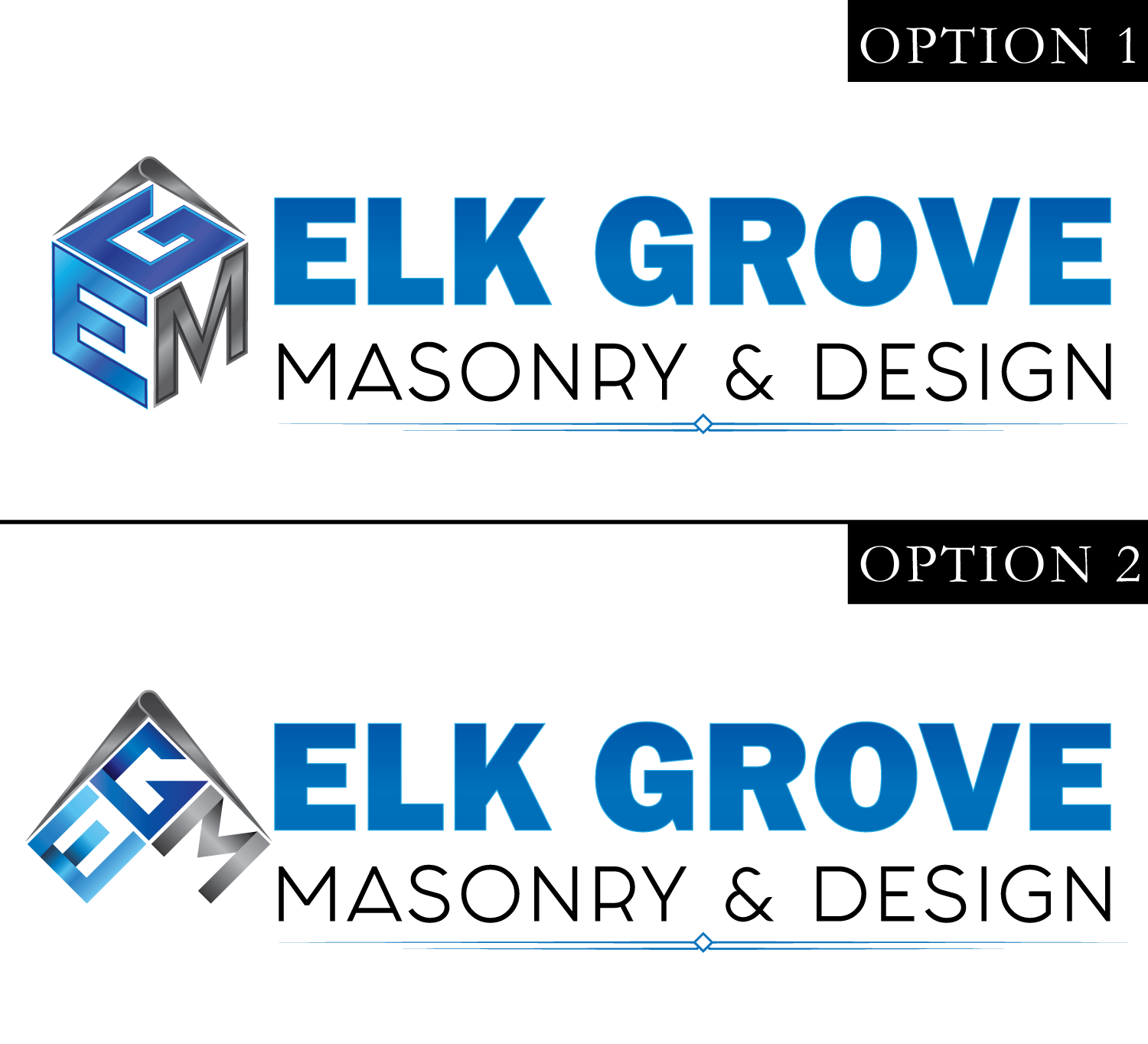 Design de Logo par Ryan 76 pour Elk Grove Masonry & Design, Inc. | Design #17653903
