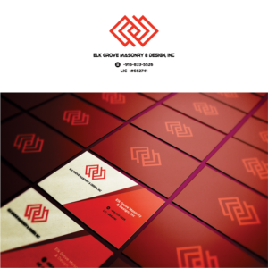 Logo Design by triadicart for Elk Grove Masonry & Design, Inc. | Design: #17645524