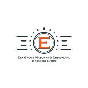 Logo Design by triadicart for Elk Grove Masonry & Design, Inc. | Design: #17677039