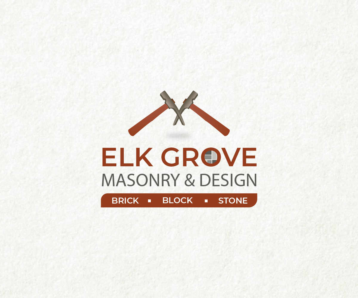 Logo Design by srdavicho for Elk Grove Masonry & Design, Inc. | Design #17671356