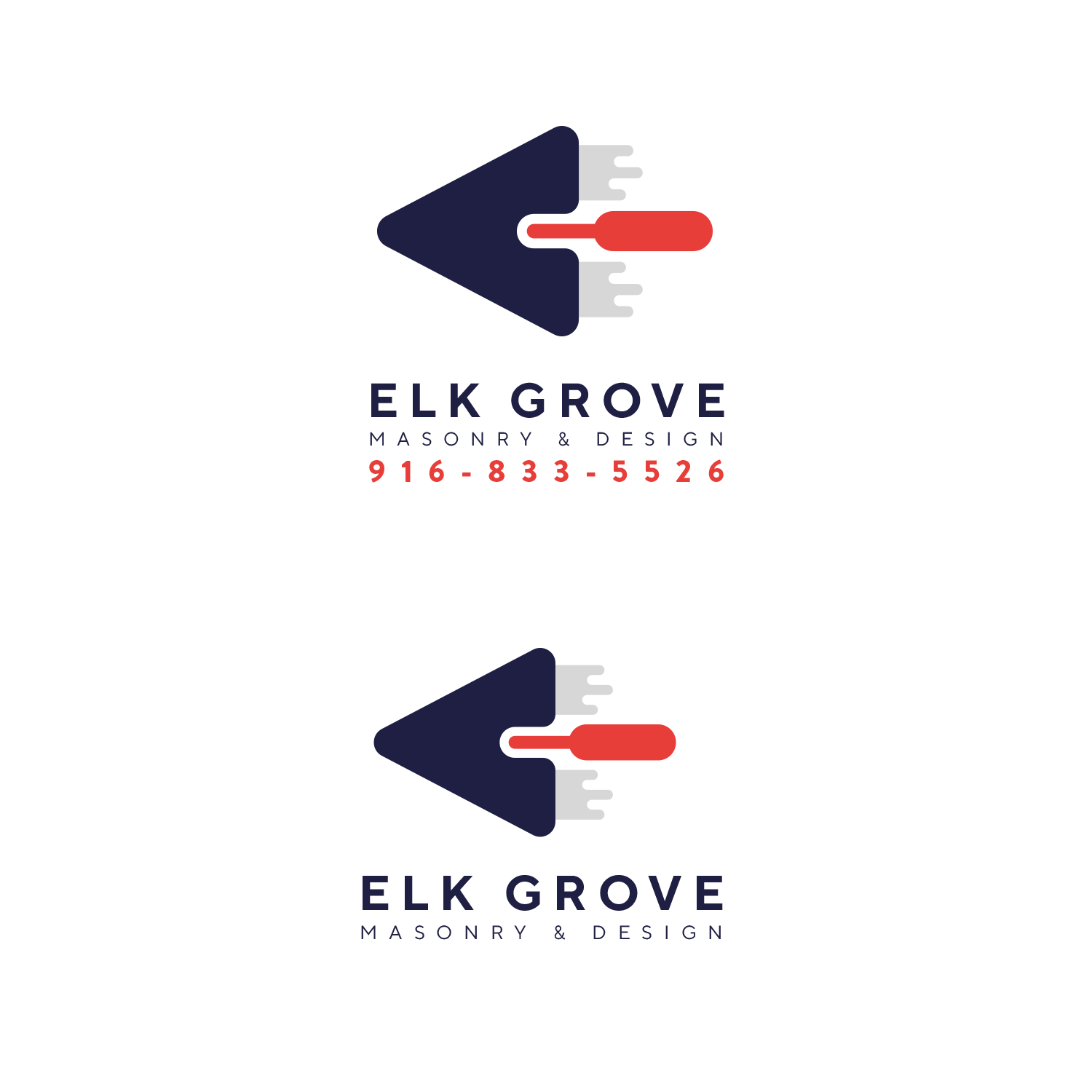 Diseño de Logo por Designers Collective para Elk Grove Masonry & Design, Inc. | Diseño #17673262