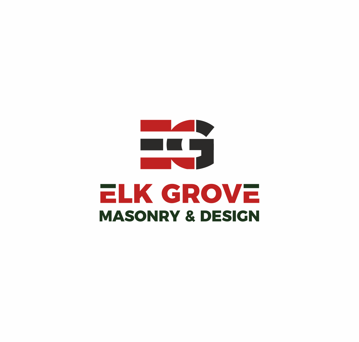 Logo Design by Creative™ for Elk Grove Masonry & Design, Inc. | Design #17653881