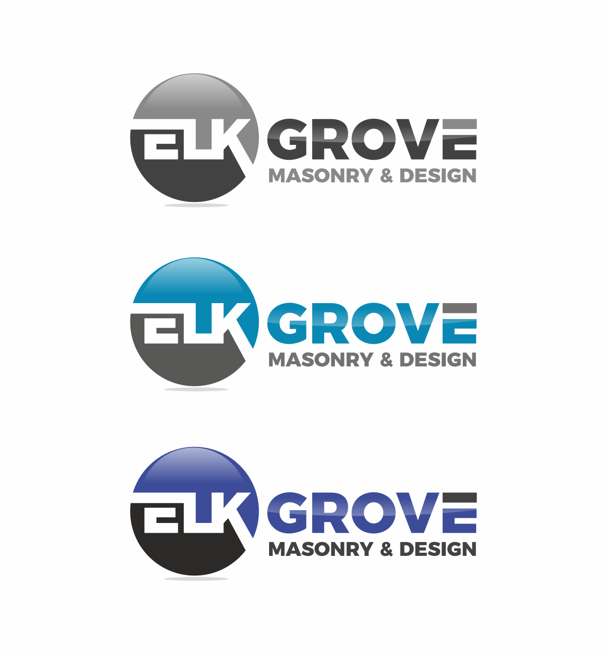 Logo-Design von Creative™ für Elk Grove Masonry & Design, Inc. | Design #17673953