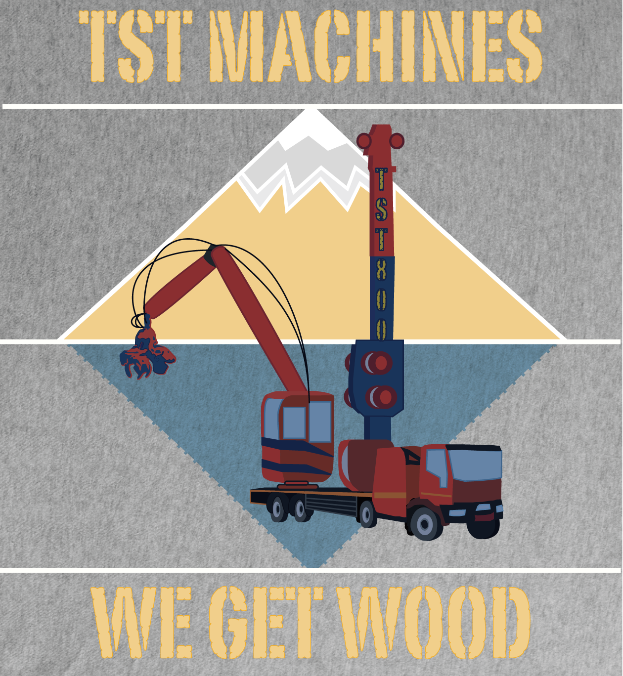 T-shirt Design by J.Bruce Designs for TST Seilgeräte Troestl GmbH | Design #2785153